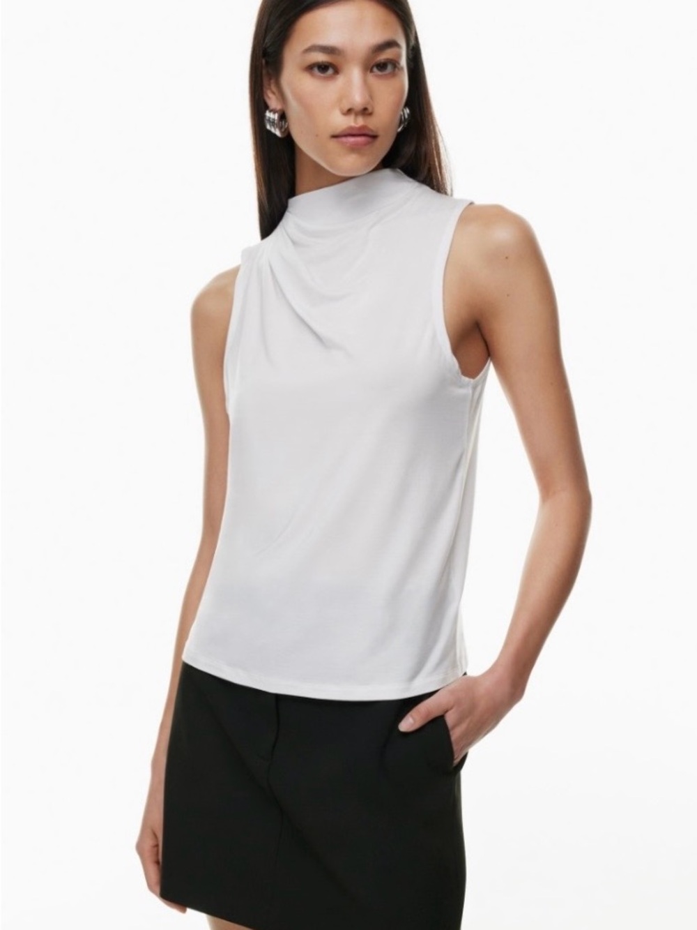 Babaton / Aritzia Lavender Boardroom Top